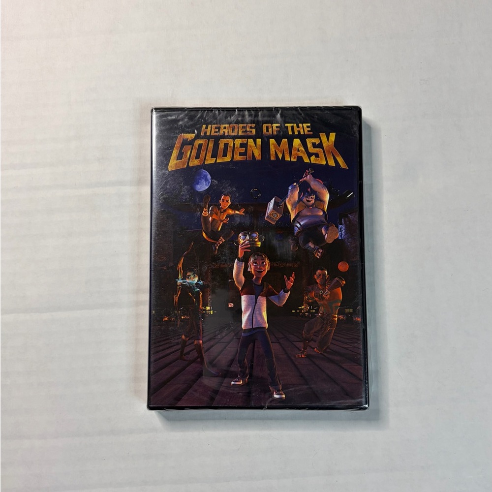 Heroes of the Golden Mask DVD — Dark Purple & Gold Cover